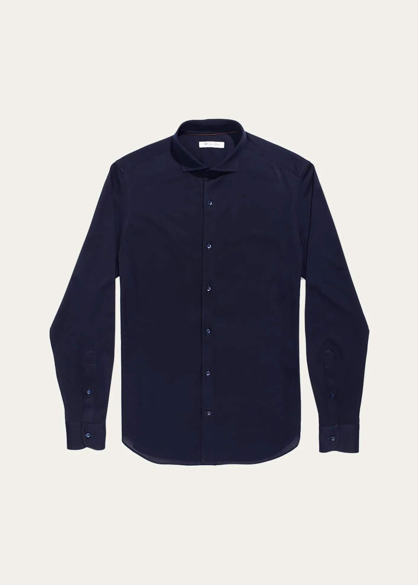 Loro PianaMen's Woven Cotton Oxford Sport Shirt