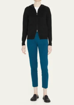 Loro PianaMerano Cashmere Zip-Front Hoodie Sweater