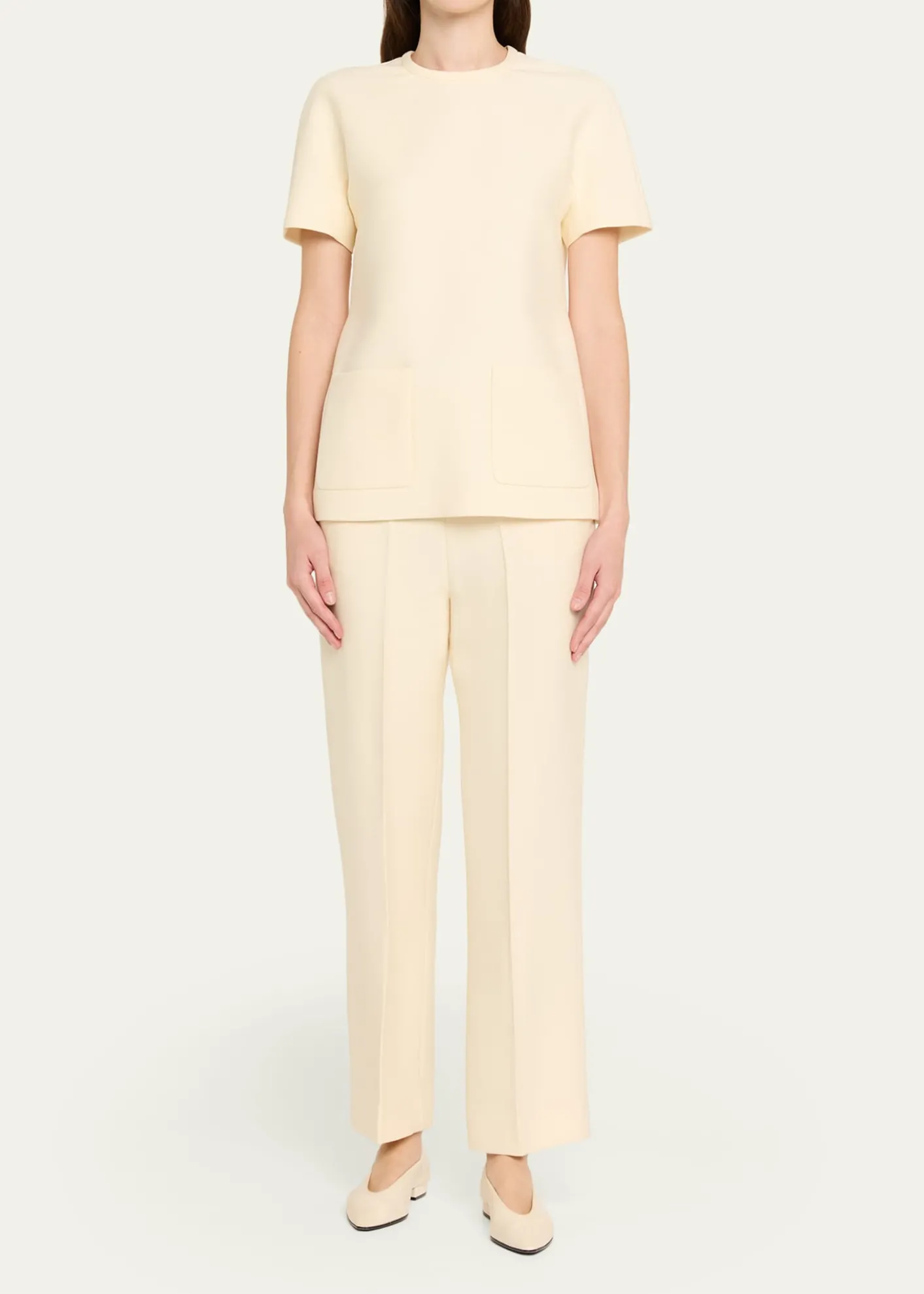 Loro PianaMitch Wool-Silk Trousers