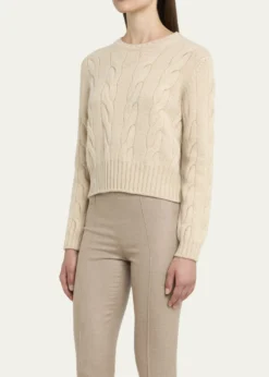 Loro PianaNapier Cashmere Cable-Knit Sweater