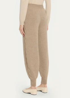 Loro PianaNapier Firefly Cable-Knit Cashmere Joggers