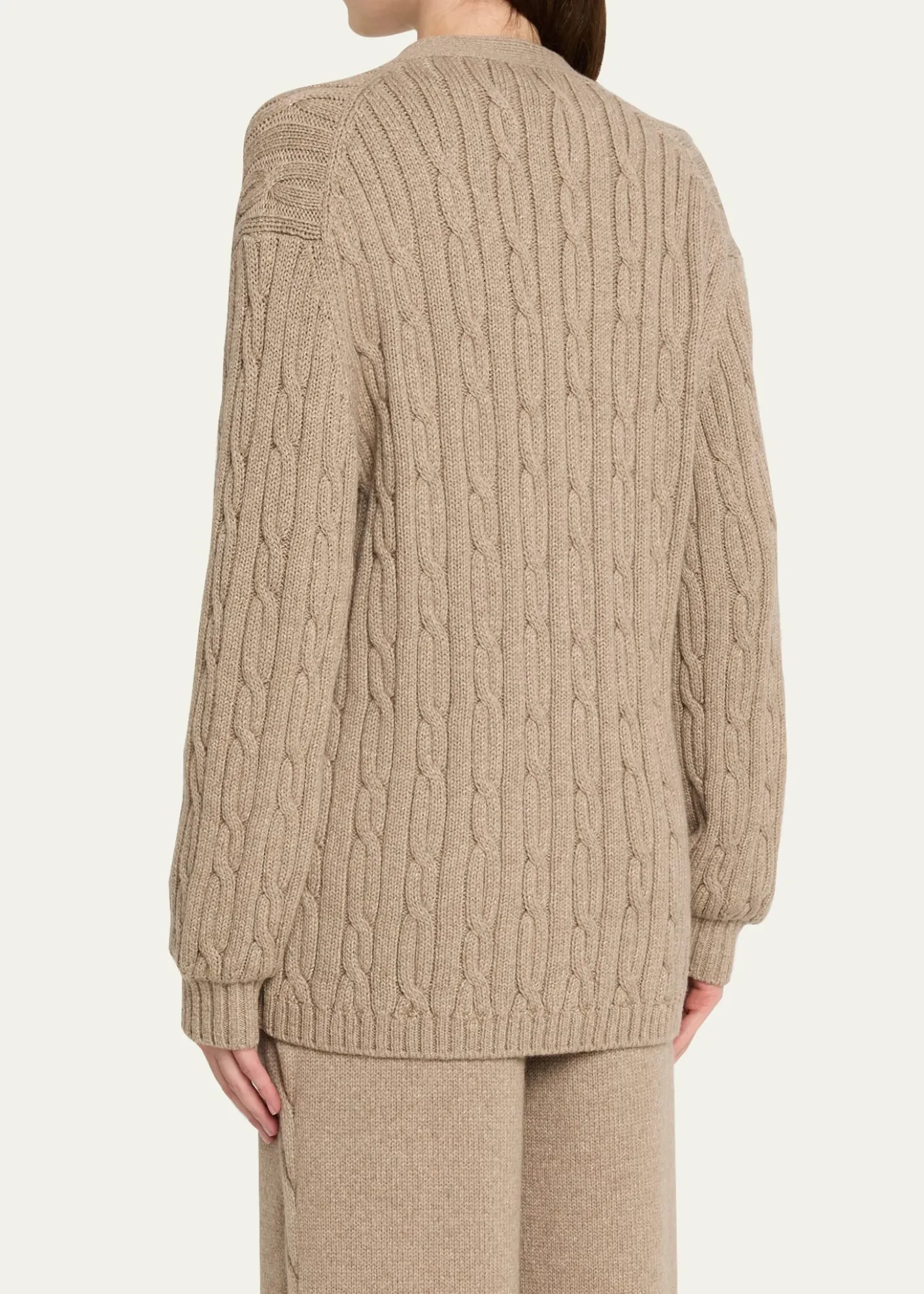 Loro PianaNapier Firefly Coarsehair Cashmere Sweater