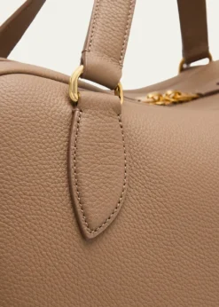 Loro PianaNeedle Medium Fine Grain Leather Shoulder Bag