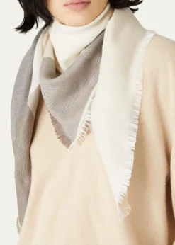 Loro PianaQuadrilatero Del Cashmere-Silk Scarf