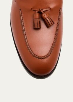 Loro PianaSerge Prestige Calfskin Tassel Loafers