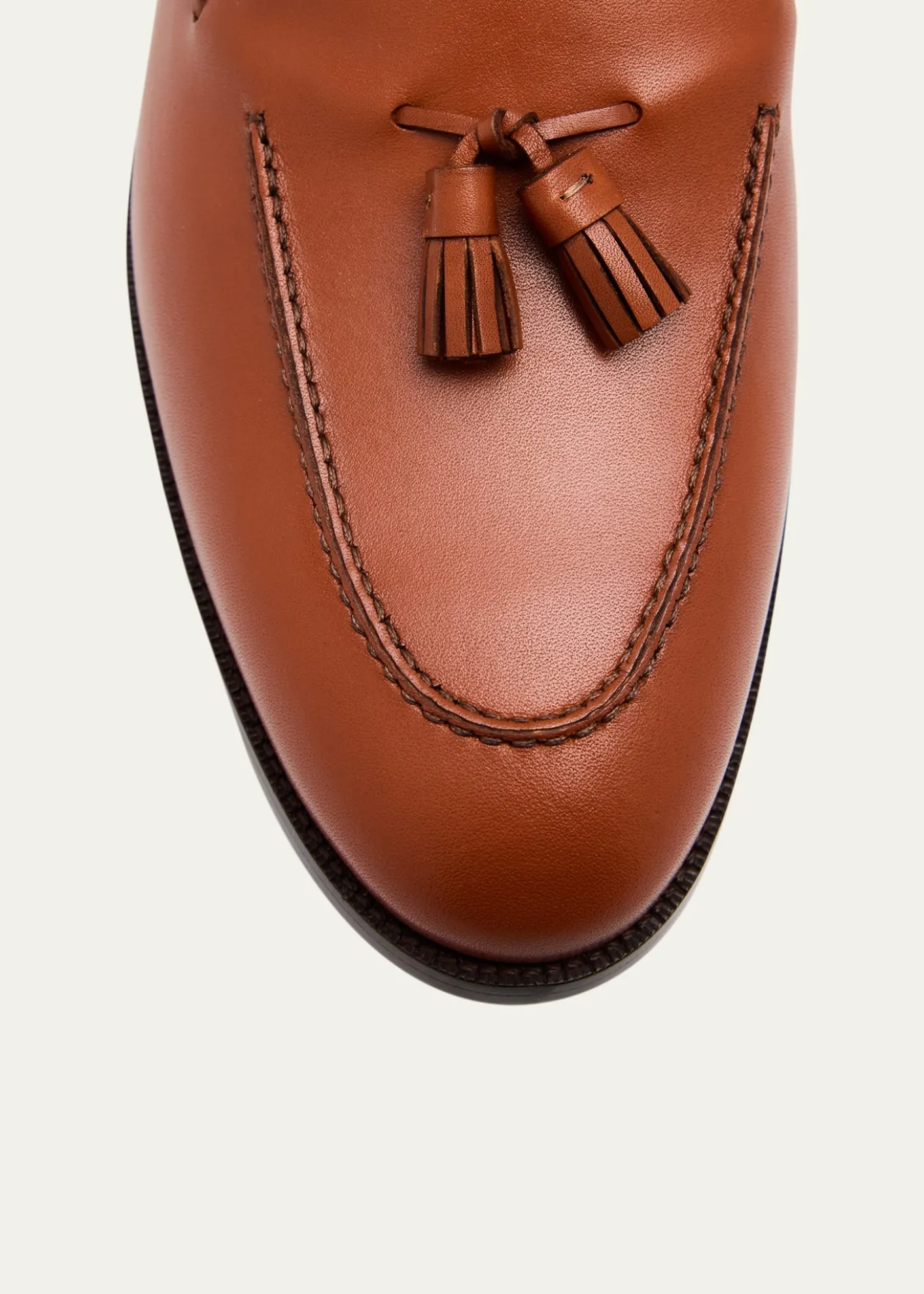 Loro PianaSerge Prestige Calfskin Tassel Loafers