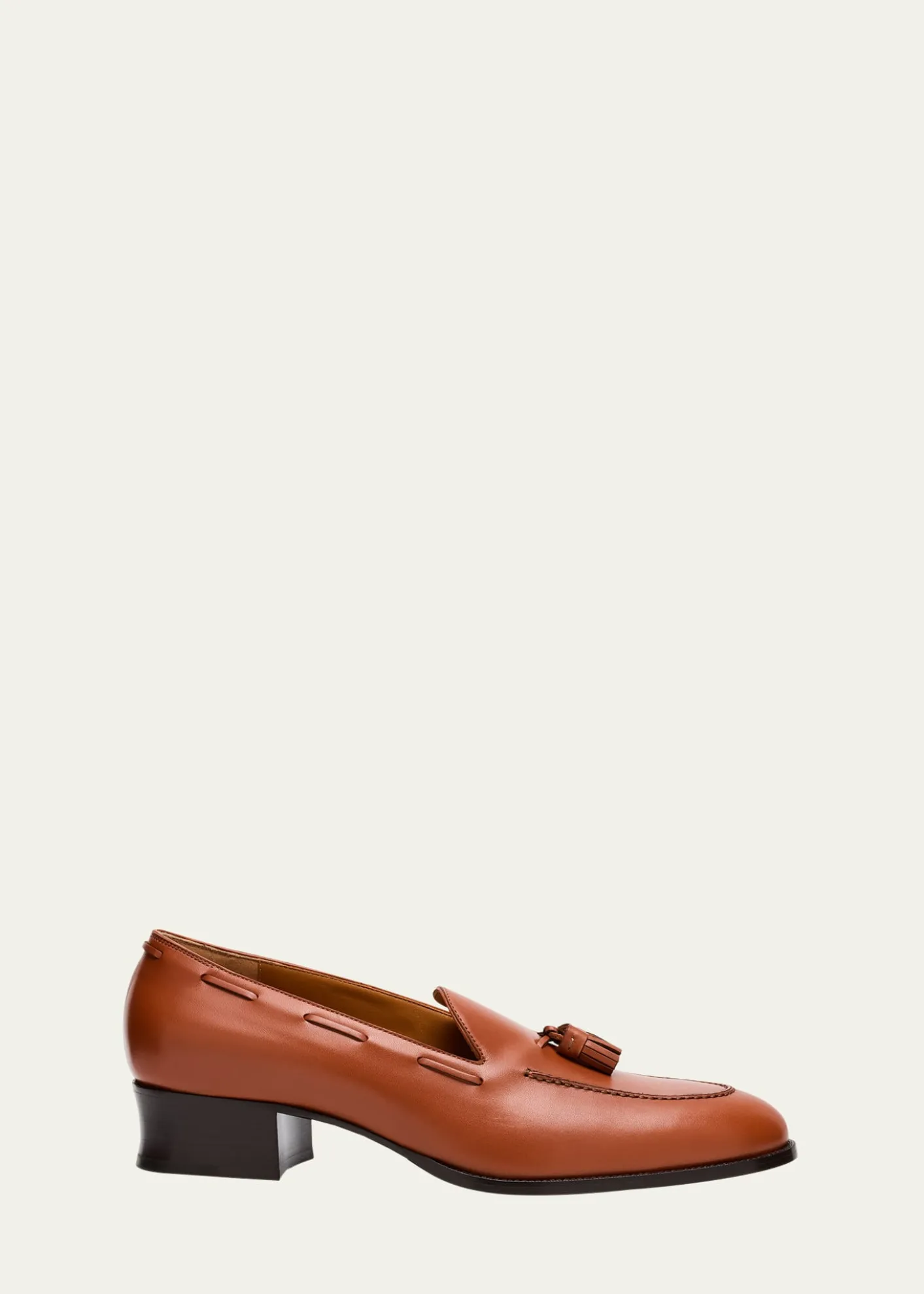 Loro PianaSerge Prestige Calfskin Tassel Loafers