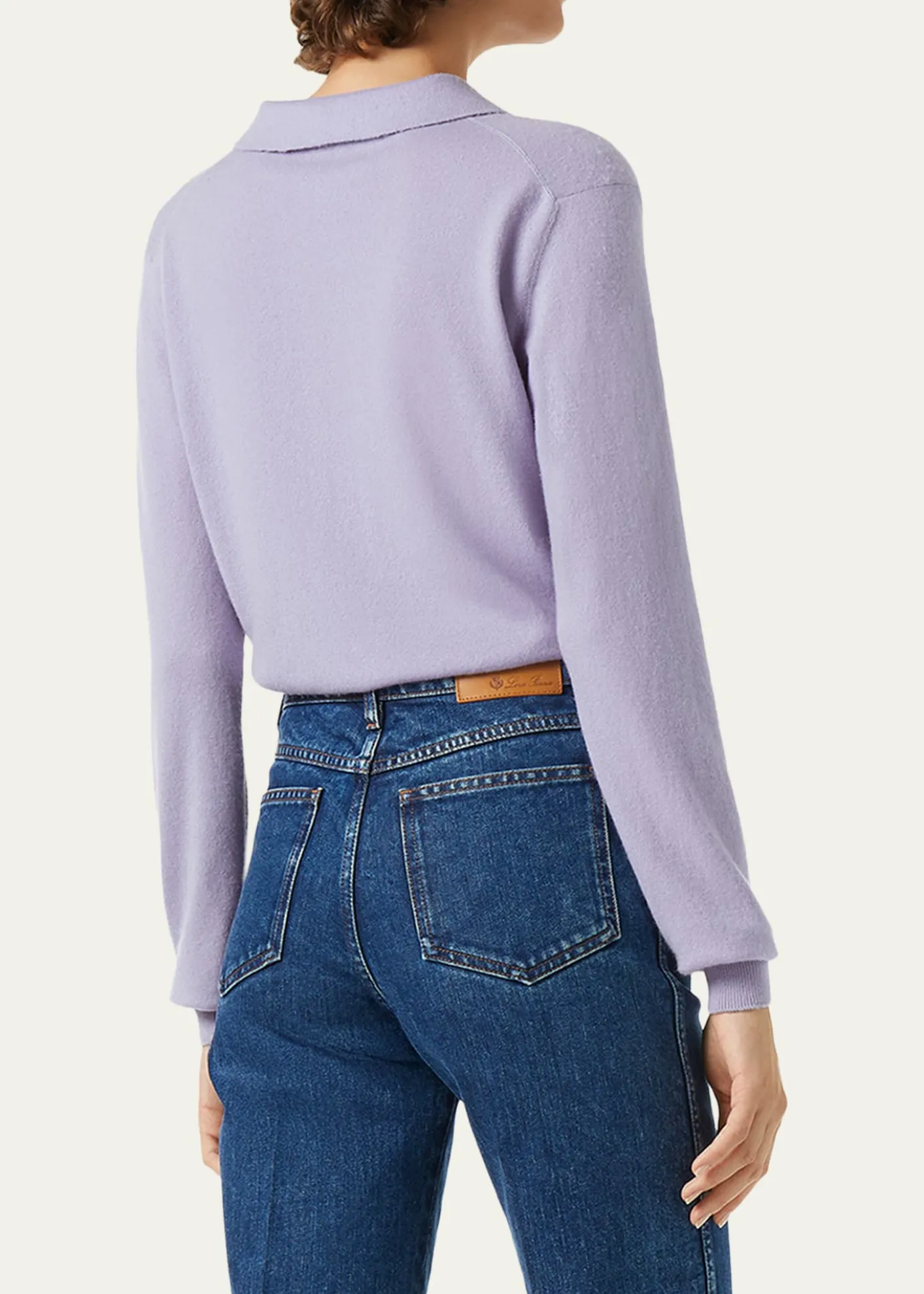 Loro PianaSergio Cashmere Polo Sweater