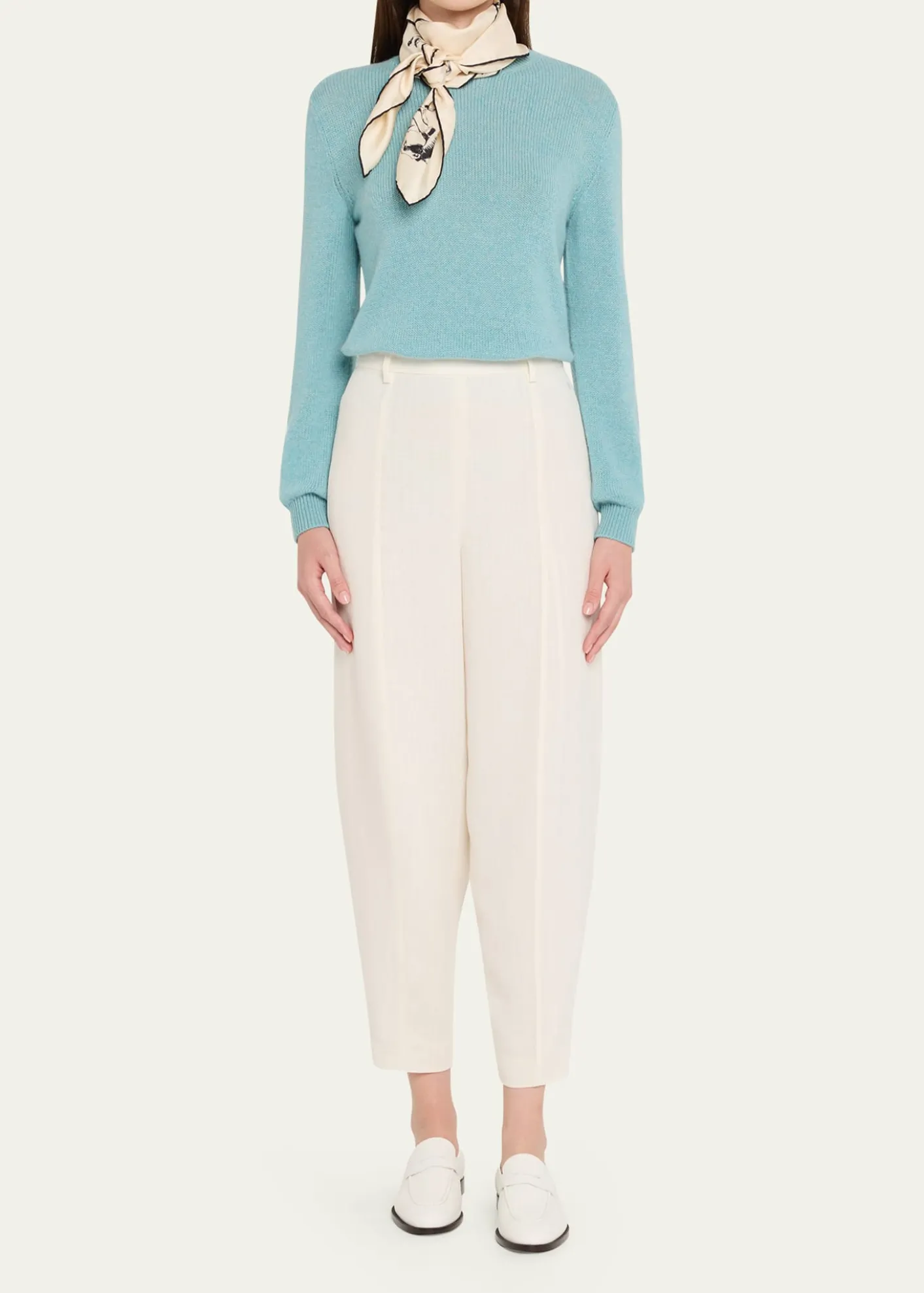 Loro PianaSergio Leather Loafers