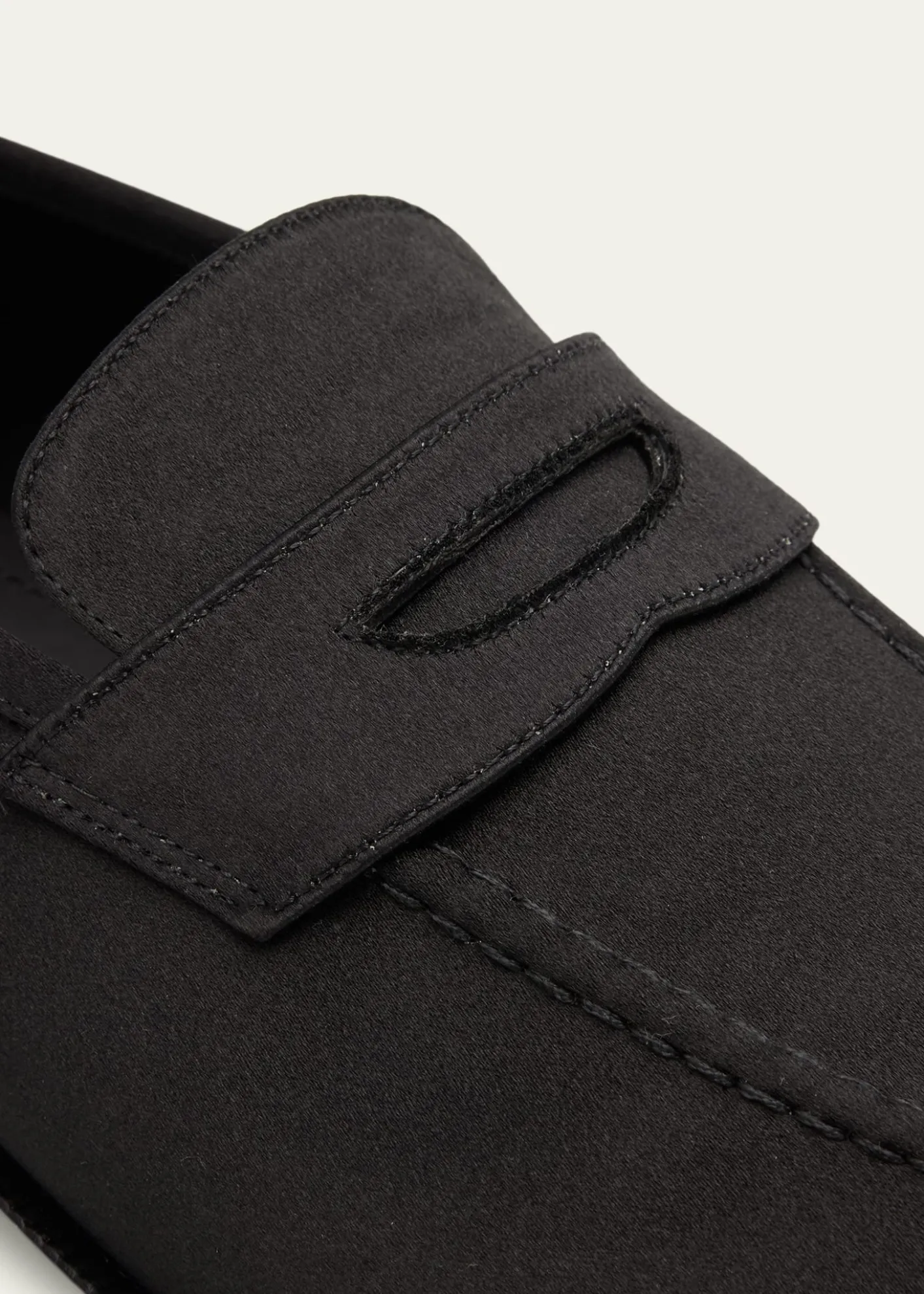 Loro PianaSergio Satin Penny Loafers