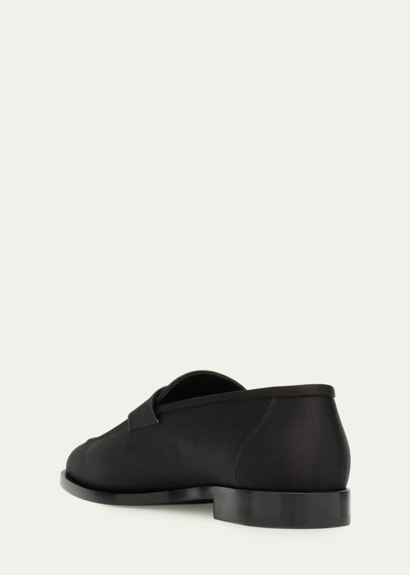 Loro PianaSergio Satin Penny Loafers