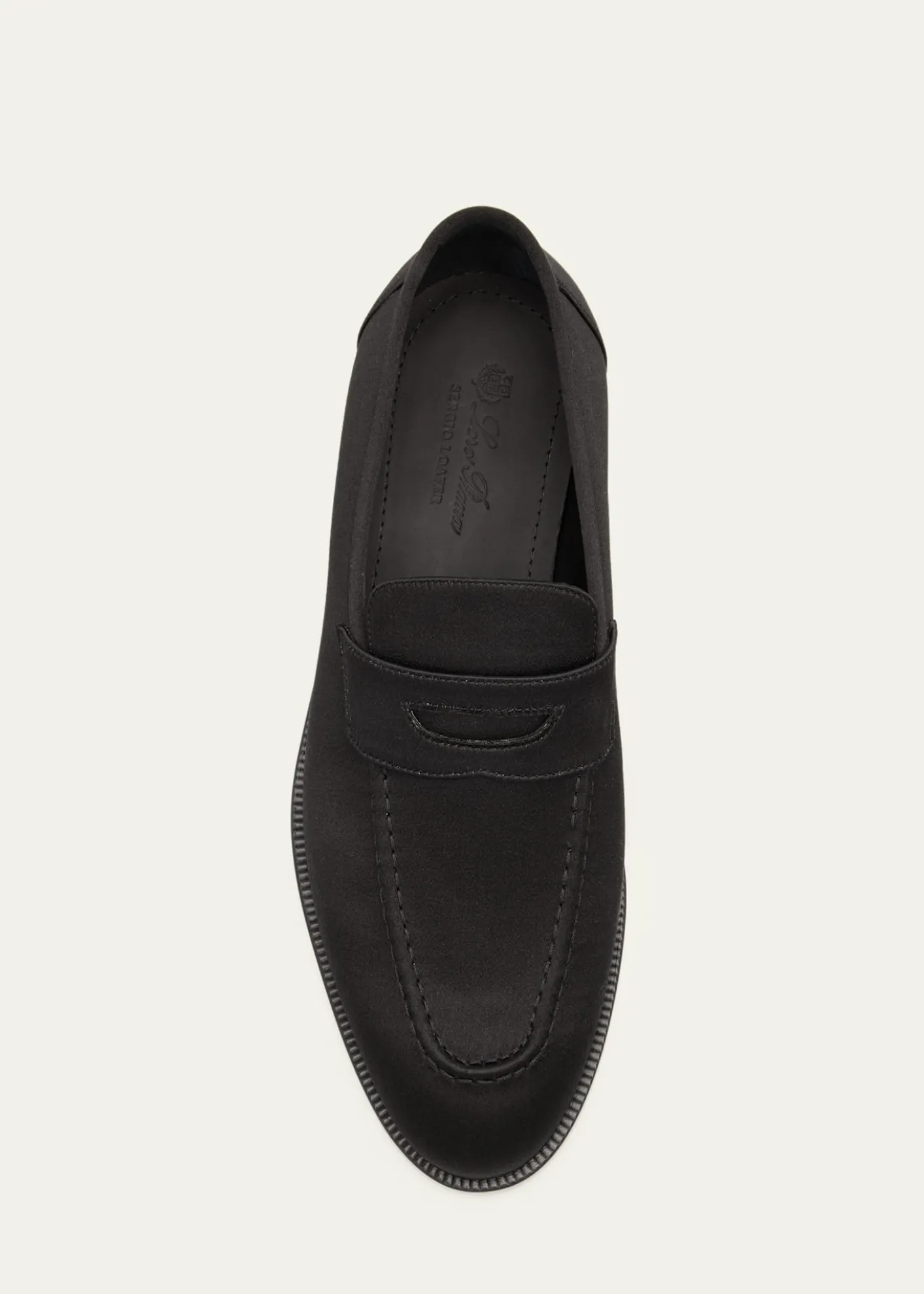 Loro PianaSergio Satin Penny Loafers