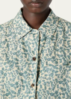 Loro PianaShelly Floral-Print Linen Shirtdress
