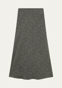 Loro PianaSimona Silk Twill Midi Skirt
