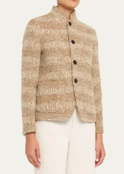 Loro PianaSpagna Wool Mini Single-Breasted Jacket