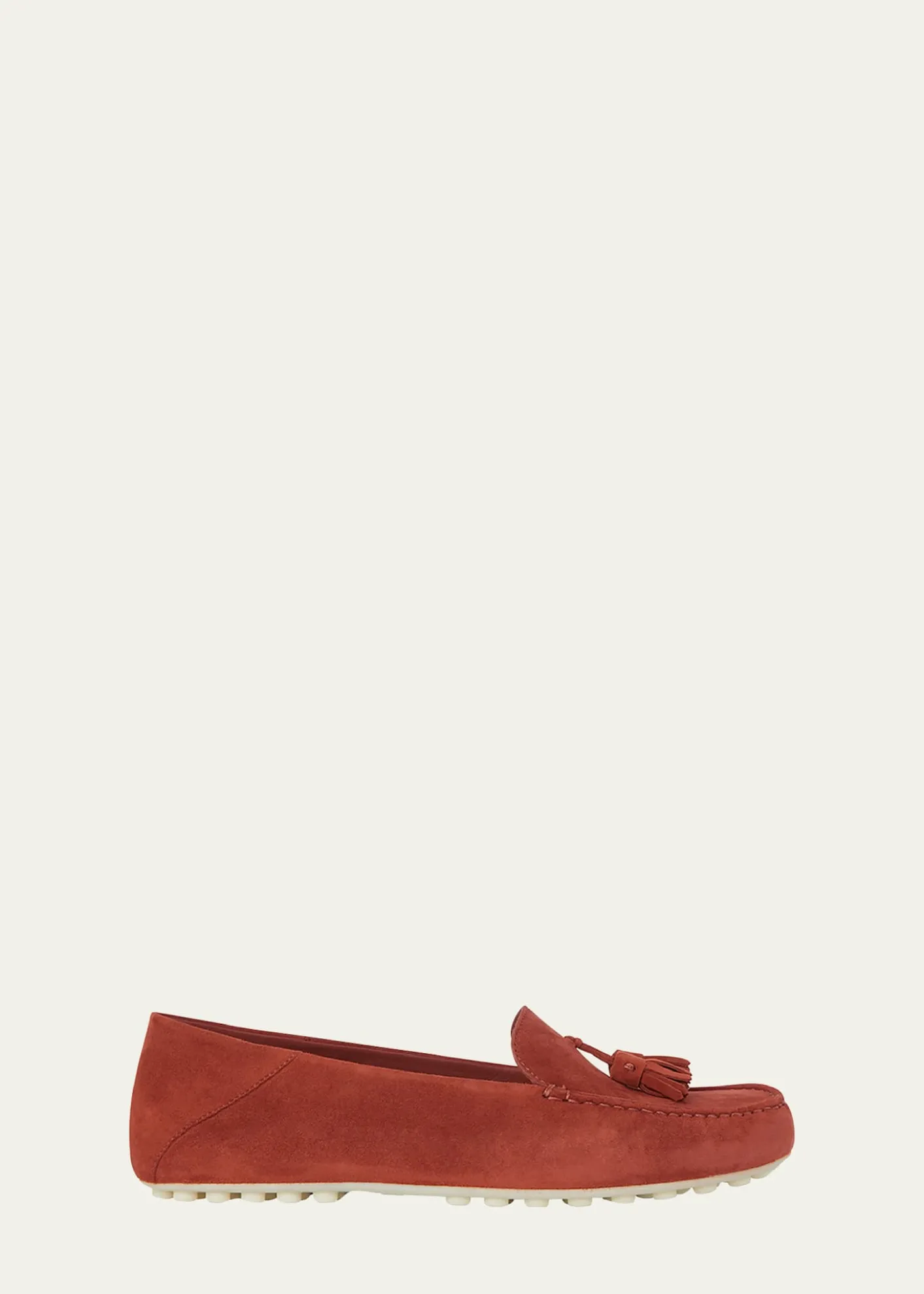Loro PianaSuede Tassel Moccasin Loafers