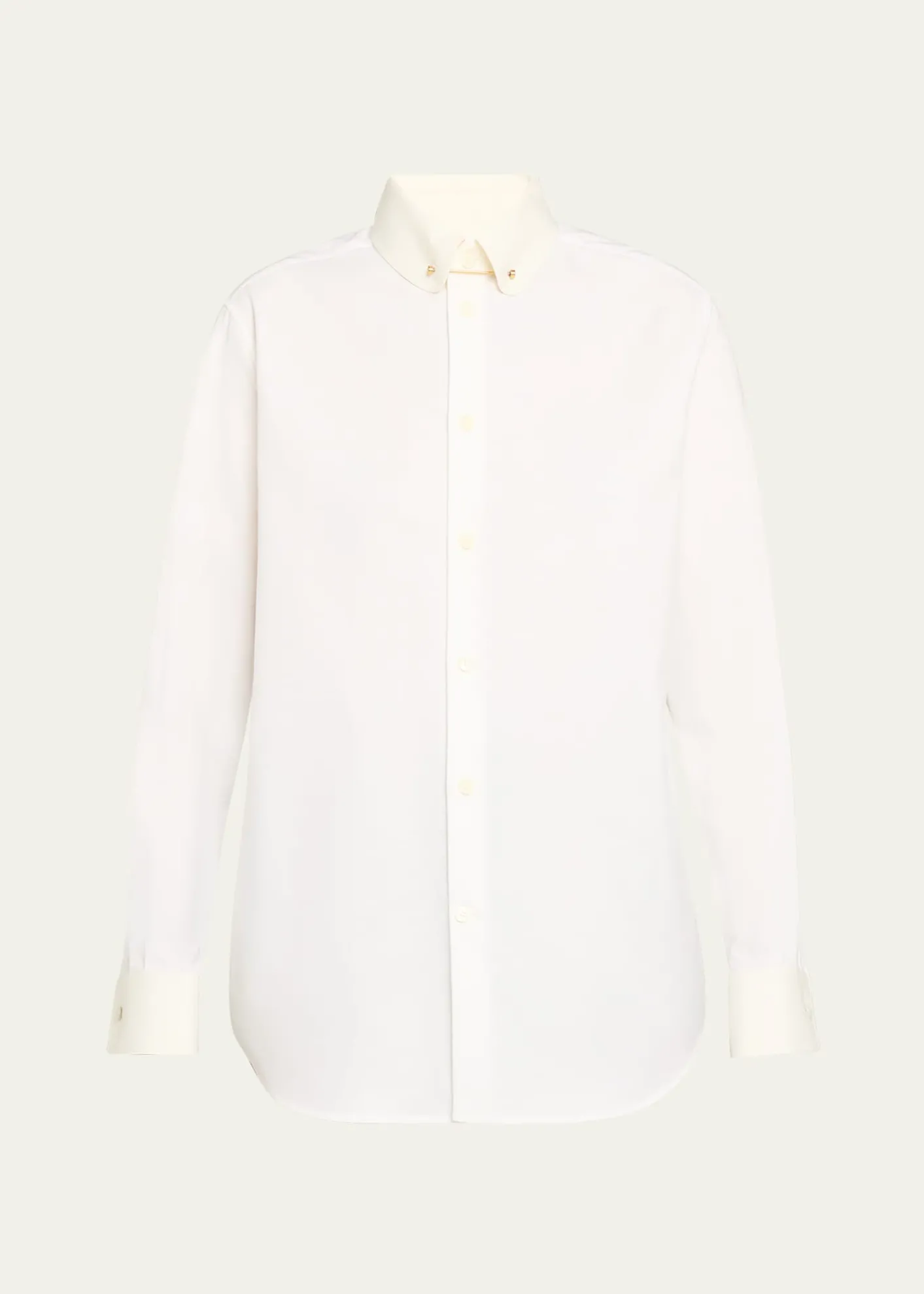 Loro PianaThea Collar-Pin Oxford Shirt