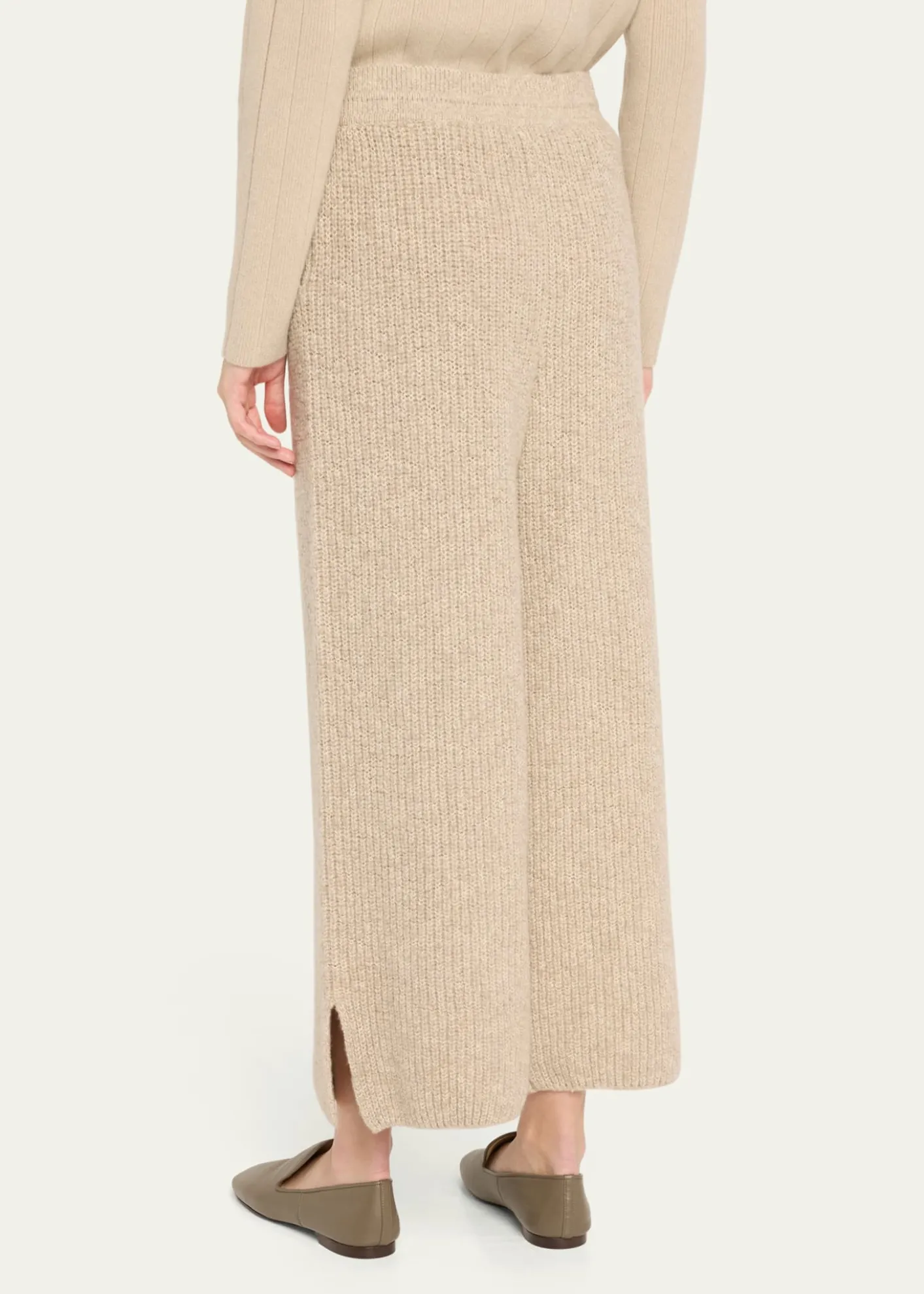 Loro PianaValduggia Drawstring Cashmere GG 5 Pants