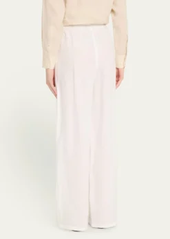 Loro PianaValerio Linen Straight-Leg Sunny Trousers