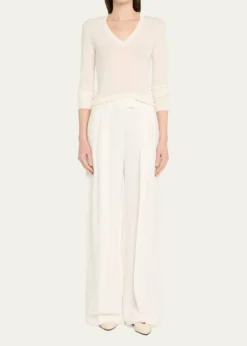 Loro PianaV-Neck Cashmere Sweater