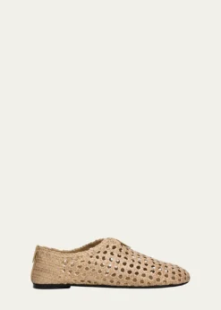Loro PianaWoven Leather Flats