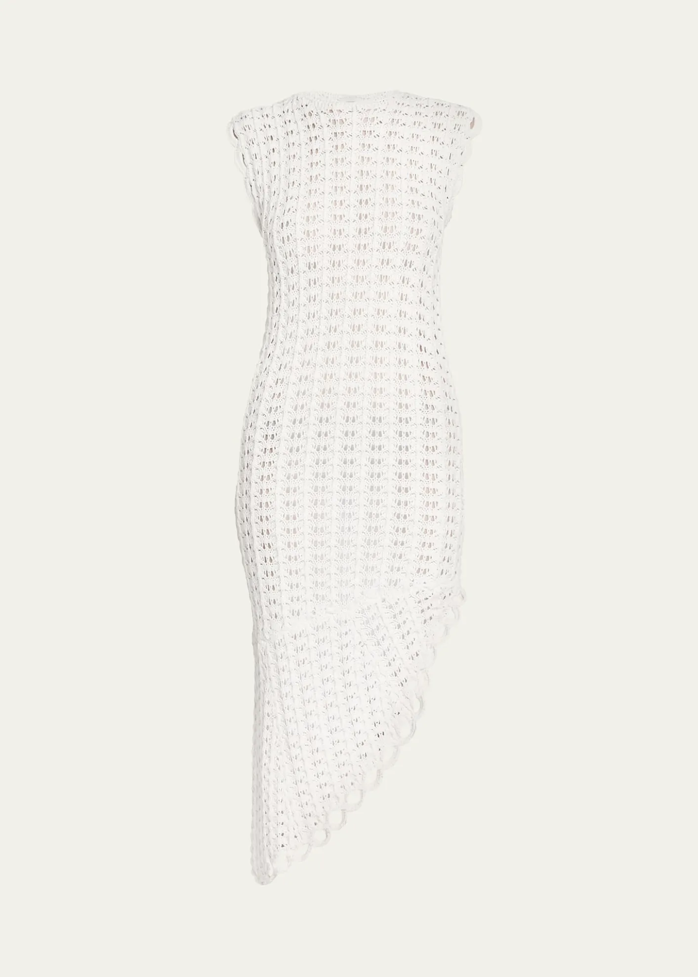 Loulou De SaisonMalena Asymmetric Crochet Dress