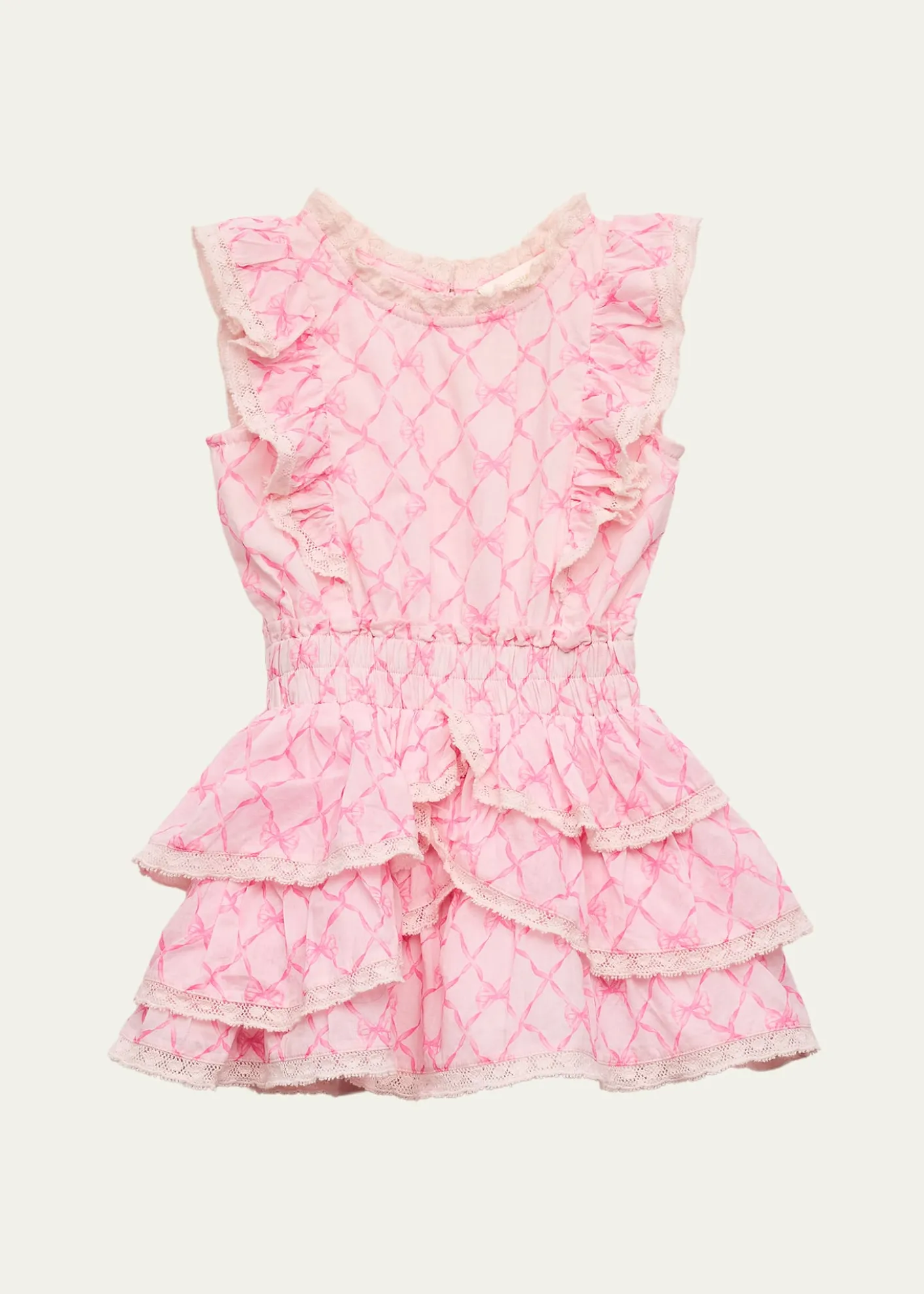 LoveShackFancyGirl's Decker Sweetheart Cotton Dress, Size 2-6