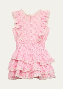 LoveShackFancyGirl's Decker Sweetheart Cotton Dress, Size 2-6