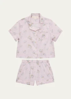 LoveShackFancyGirl's Mini Albana Pajama Set, Size 2-6
