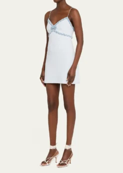 LoveShackFancyNovara Tweed Mini Dress