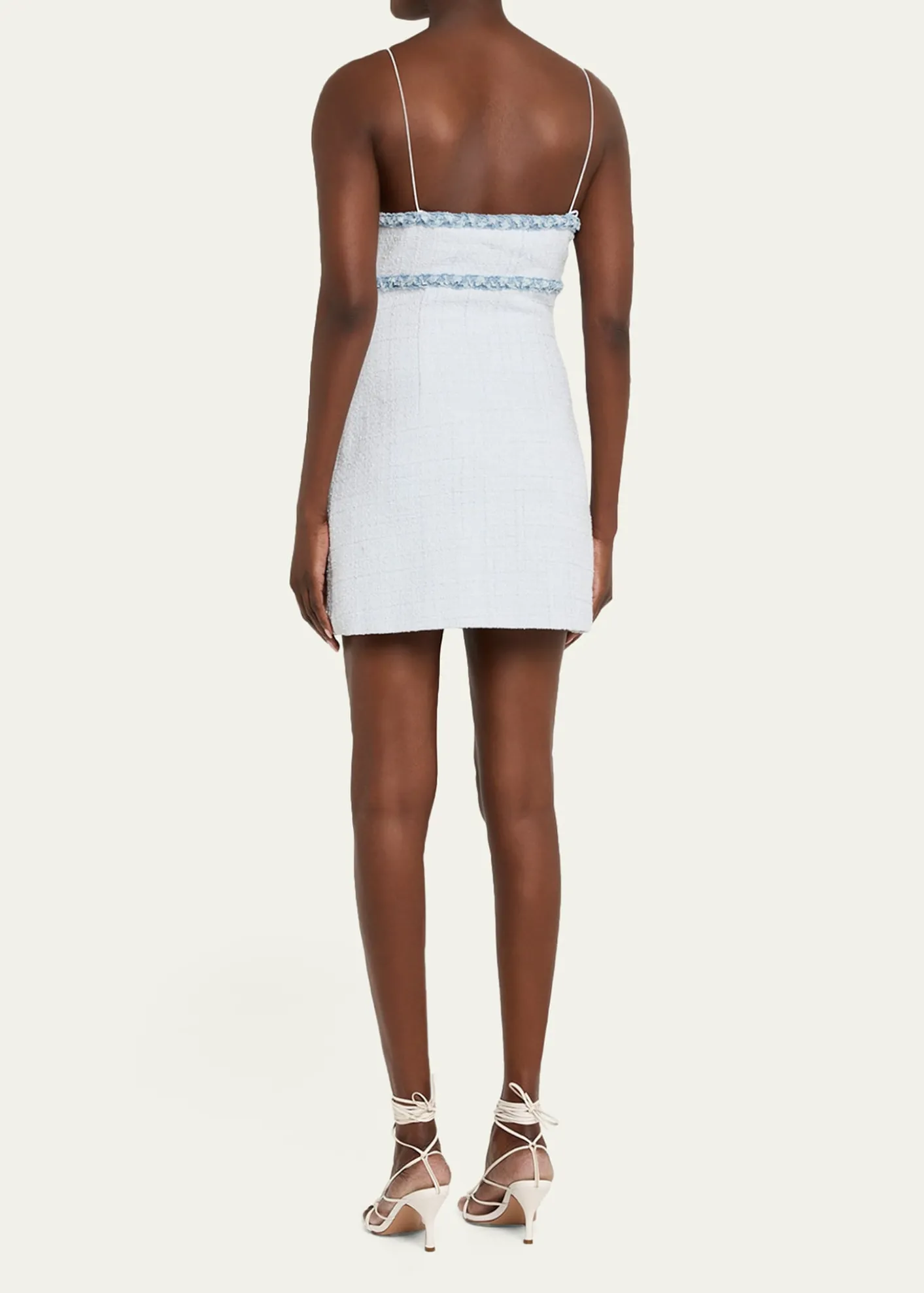 LoveShackFancyNovara Tweed Mini Dress