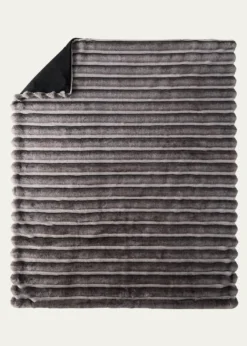 Lyla GrantFaux Chinchilla Throw, 60" x 72"
