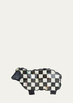 MacKenzie-Childs13.75" Courtly Check Sheep Serving Board