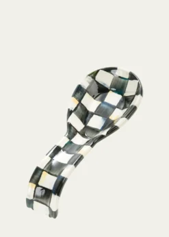 MacKenzie-ChildsCourtly Check Enamel Spoon Rest