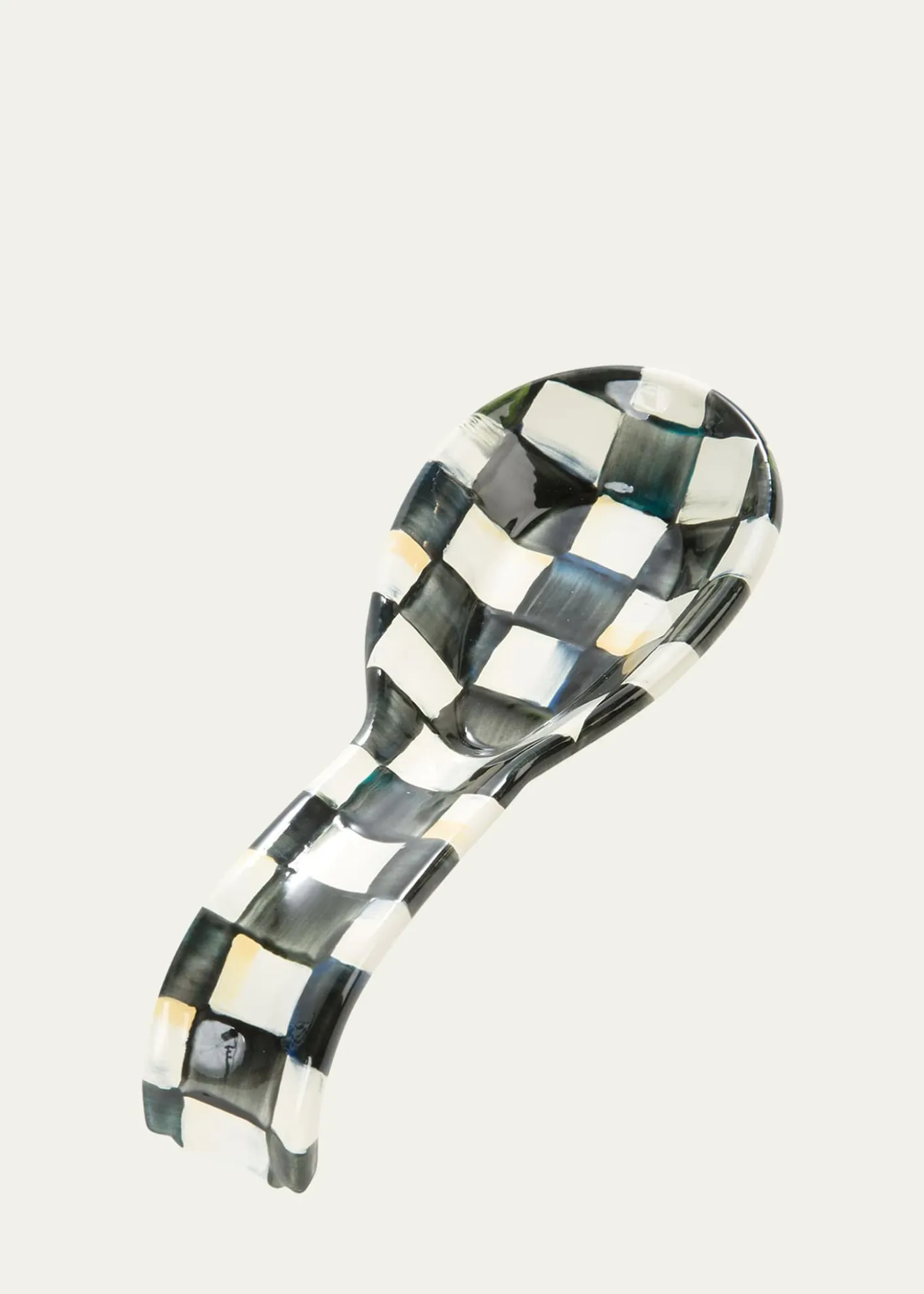 MacKenzie-ChildsCourtly Check Enamel Spoon Rest