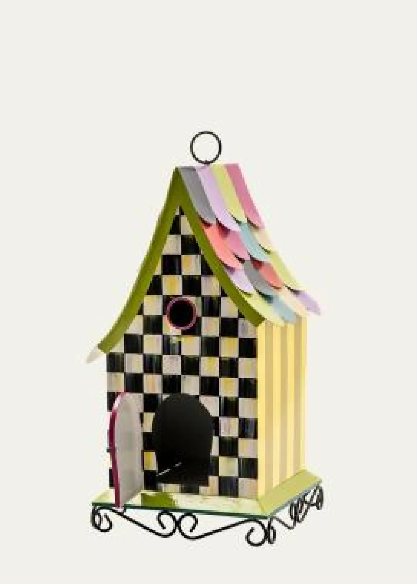 MacKenzie-ChildsCourtly Cottage Birdhouse
