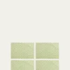 MacKenzie-ChildsGreen Check Placemats, Set of 4