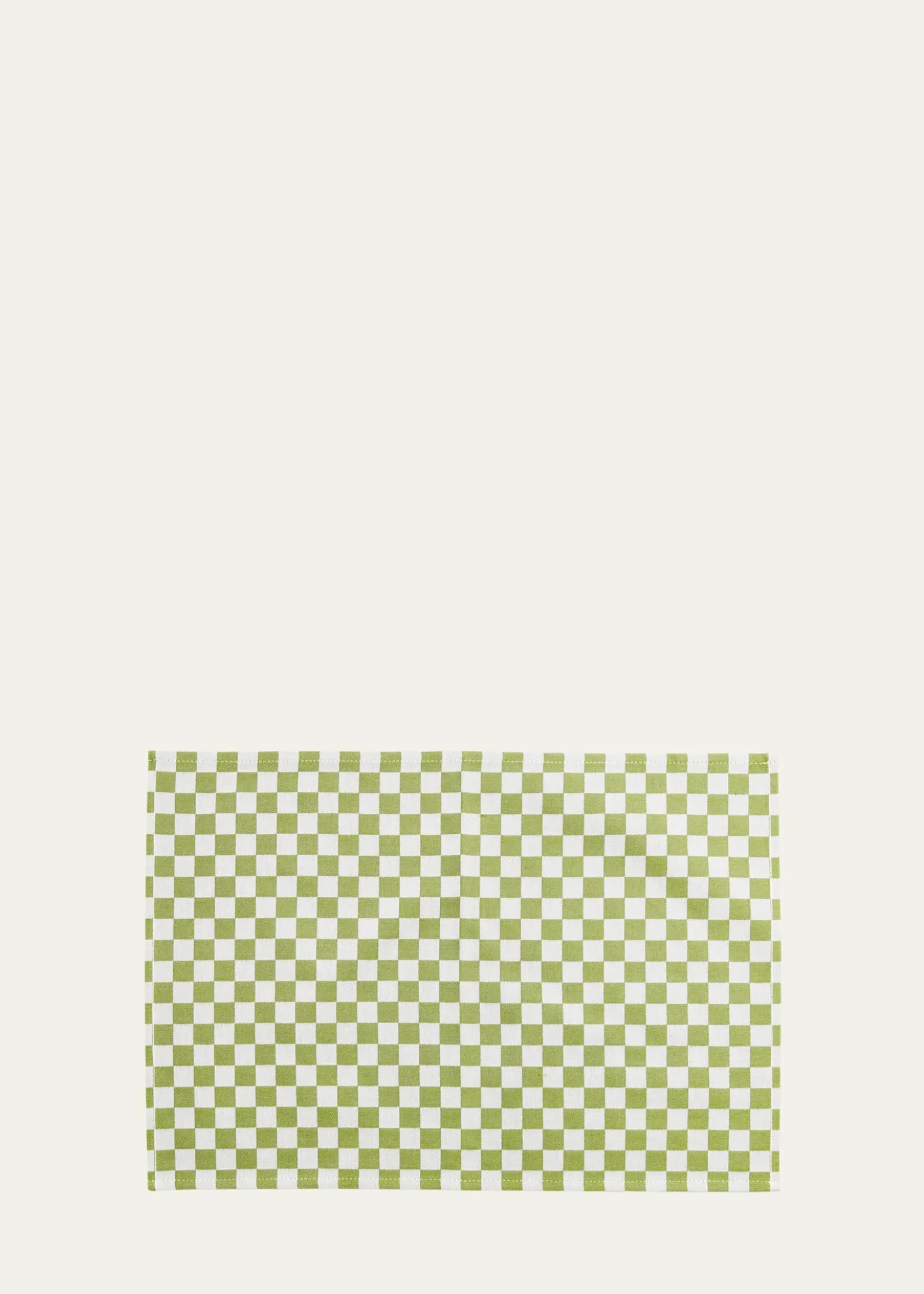 MacKenzie-ChildsGreen Check Placemats, Set of 4
