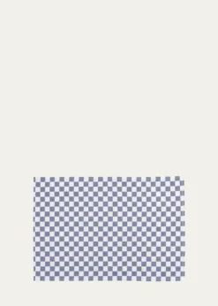 MacKenzie-ChildsNavy Check Placemats, Set of 4