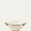 MacKenzie-Childs Rosy Check Almost Everything Bowl