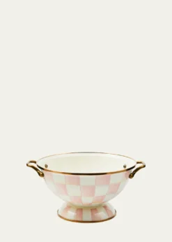 MacKenzie-Childs Rosy Check Almost Everything Bowl