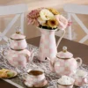 MacKenzie-ChildsRosy Check Enamel Little Creamer