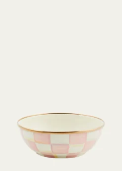 MacKenzie-ChildsRosy Check Everyday Bowl