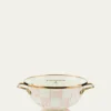 MacKenzie-ChildsRosy Check Enamel Colander, Small