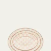 MacKenzie-Childs Rosy Check Small Oval Platter