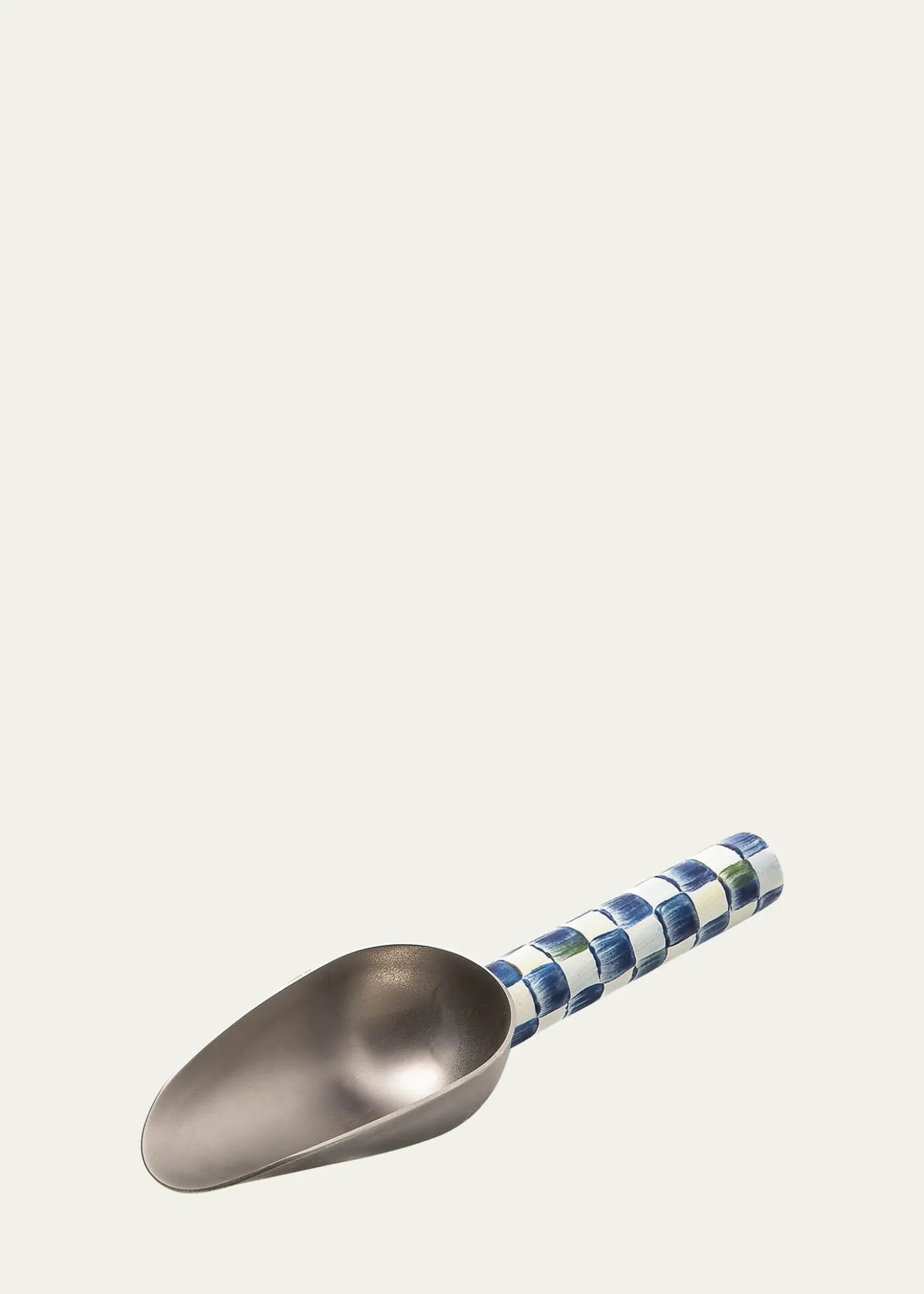 MacKenzie-ChildsRoyal Check Enamel Scoop, Small