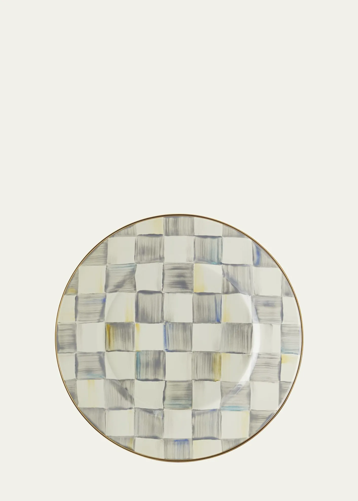 MacKenzie-ChildsSterling Check Dinner Plate