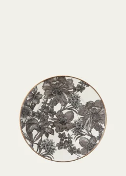 MacKenzie-ChildsSterling English Garden Enamel Salad Dessert Plate