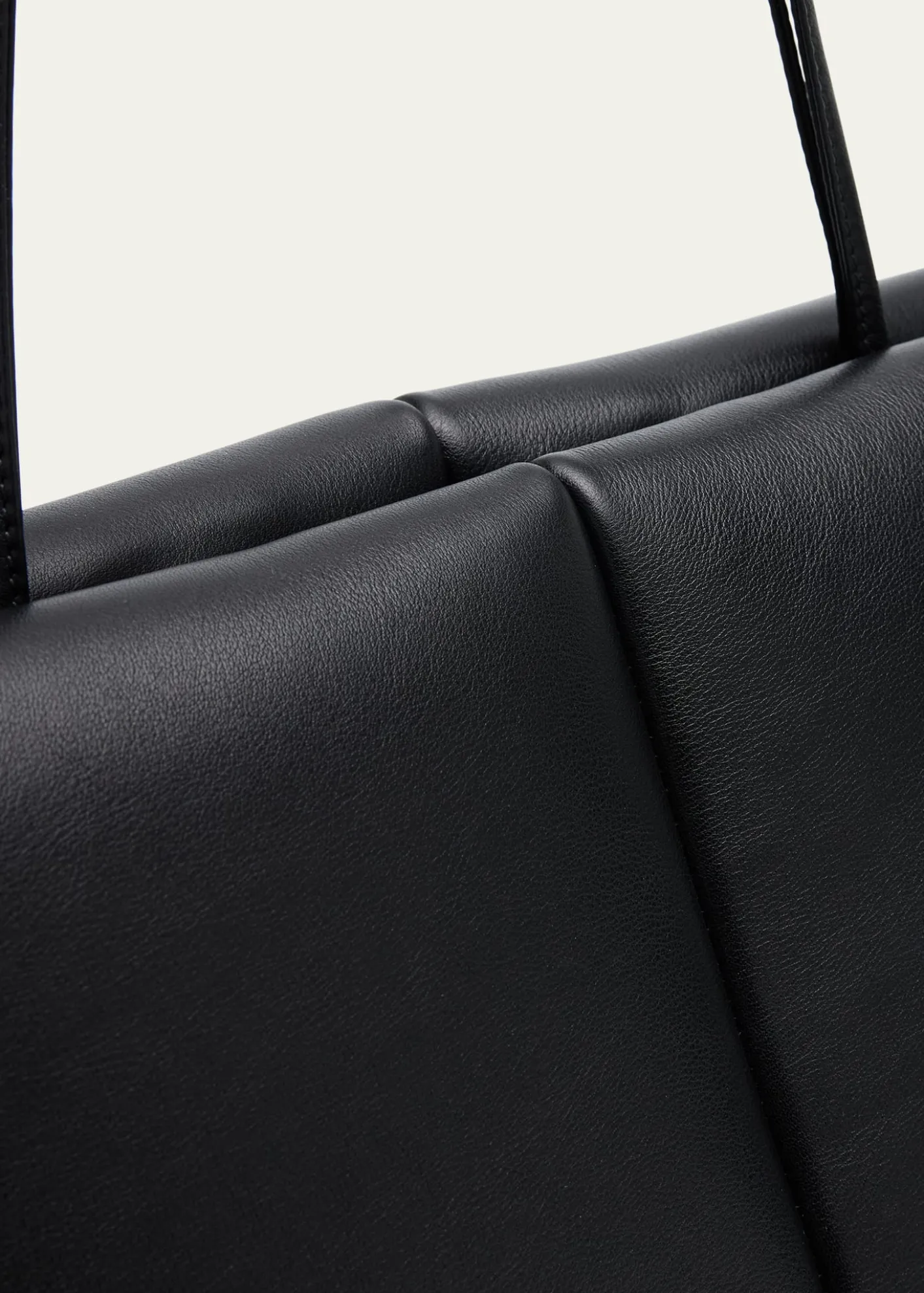 MaedenBoulevard Medium Padded Leather Tote Bag