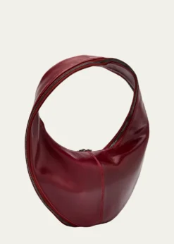 MaedenMarket Zip Leather Tote Bag